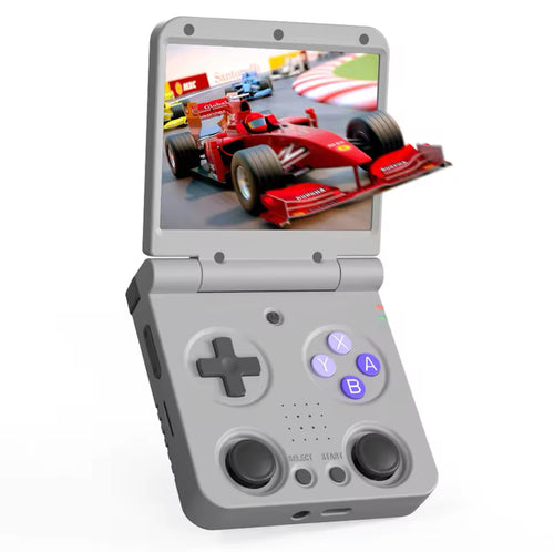Miyoo Flip - Portable Video Game Console + Case (Grey) v2
