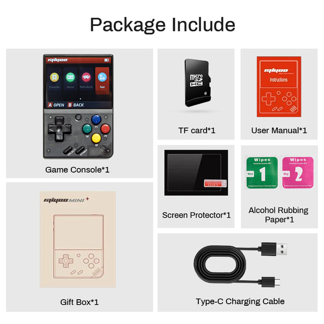 Miyoo Mini Plus V3 Game Console - Miyoo Mini V2