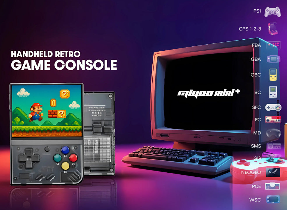 miyoo mini 2台 Amazon.com: Miyoo Flip V2 Retro Handheld Game Console, Mini