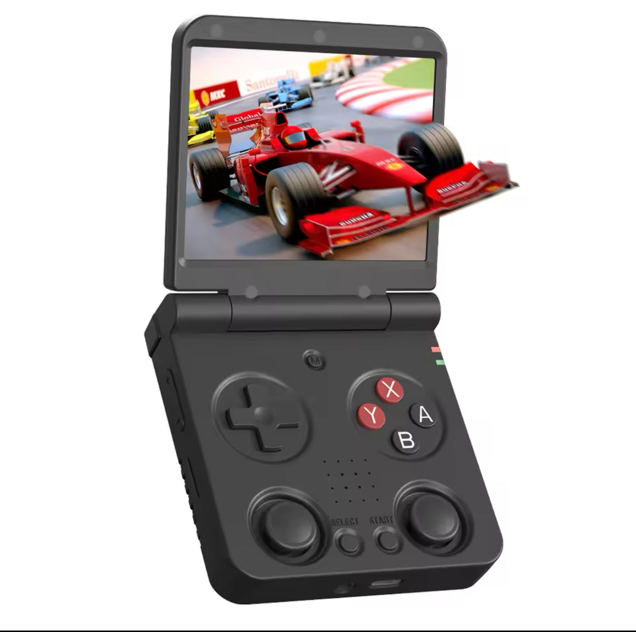 Miyoo Flip - Portable Video Game Console + Case  (Black) v2