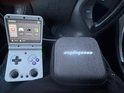 Miyoo Flip - Portable Video Game Console + Case (Grey) v2