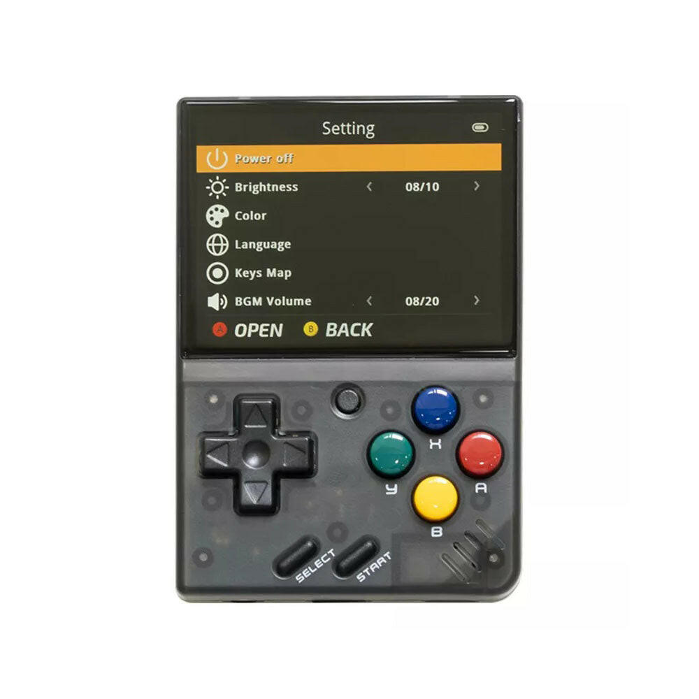 Miyoo Mini V2 Handheld Retro Game Console Transparent - Miyoo Mini V2