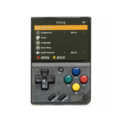 Miyoo Mini V2 Handheld Retro Game Console Transparent - Miyoo Mini V2