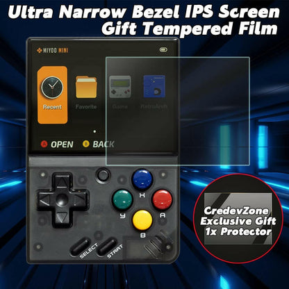 Miyoo Mini V2 Handheld Retro Game Console Transparent - Miyoo Mini V2
