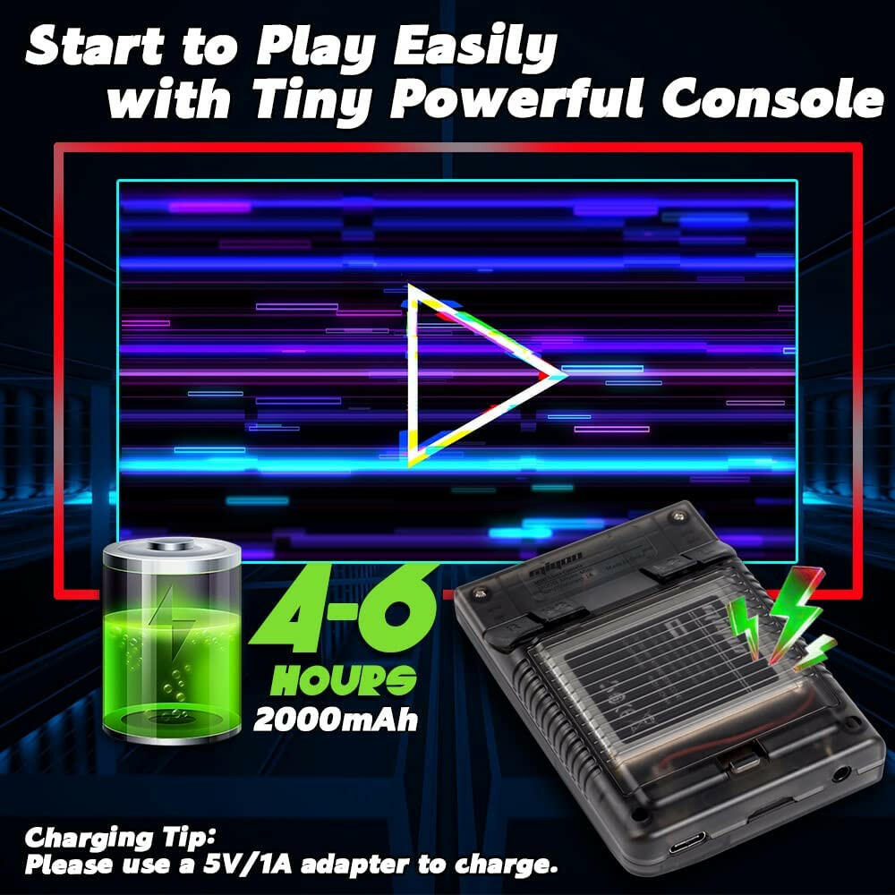 Miyoo Mini V2 Handheld Retro Game Console Transparent - Miyoo Mini V2