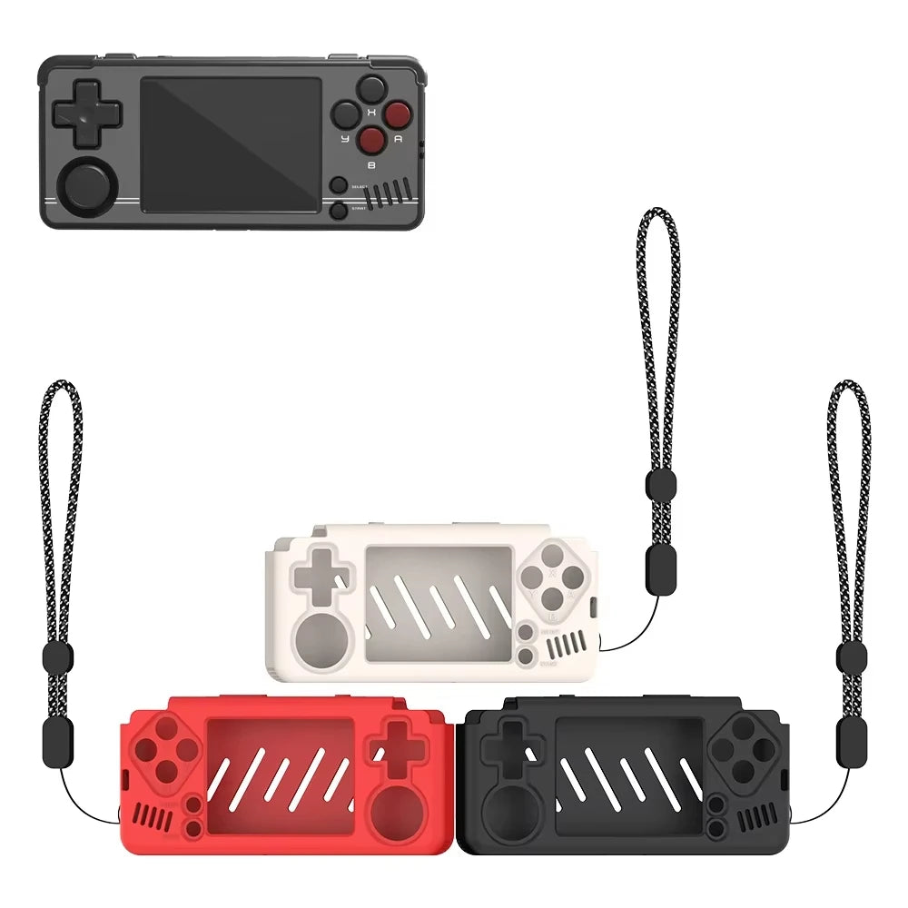 Versatile Silicone Case with Game Lanyard for Miyoo A30