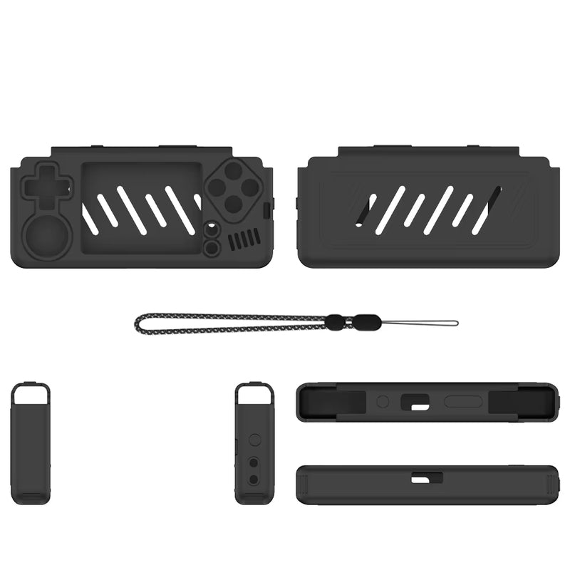 Versatile Silicone Case with Game Lanyard for Miyoo A30