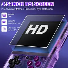 Miyoo Mini Plus V3 Retro Handheld Game Console Purple