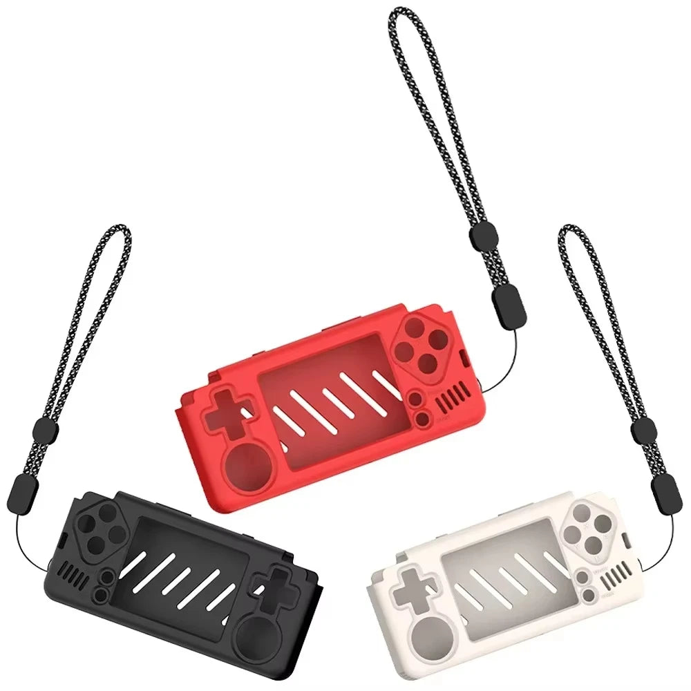 Versatile Silicone Case with Game Lanyard for Miyoo A30