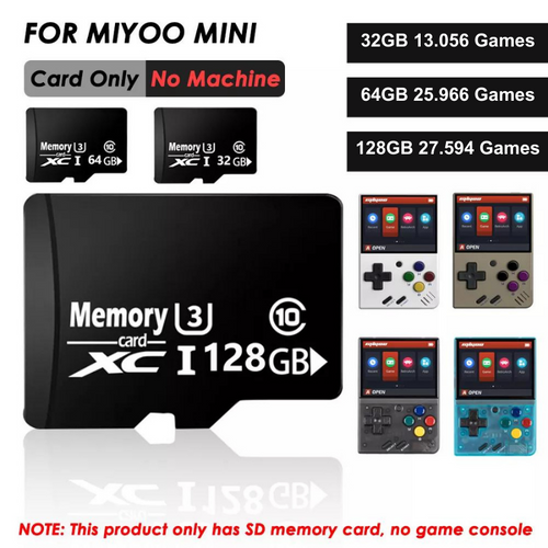 MIYOO MINI Game Console SD Card.