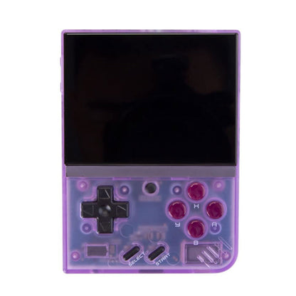 Miyoo Mini + Plus Retro Handheld Game Console Purple.