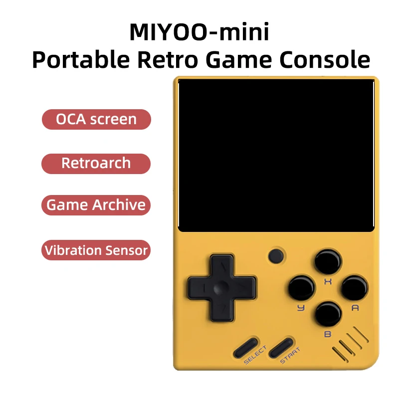 2ZiWMIYOO MINI V4 PortableRetro Handheld Game Console 2 8Inch IPS Screen Video Game Consoles Linux System