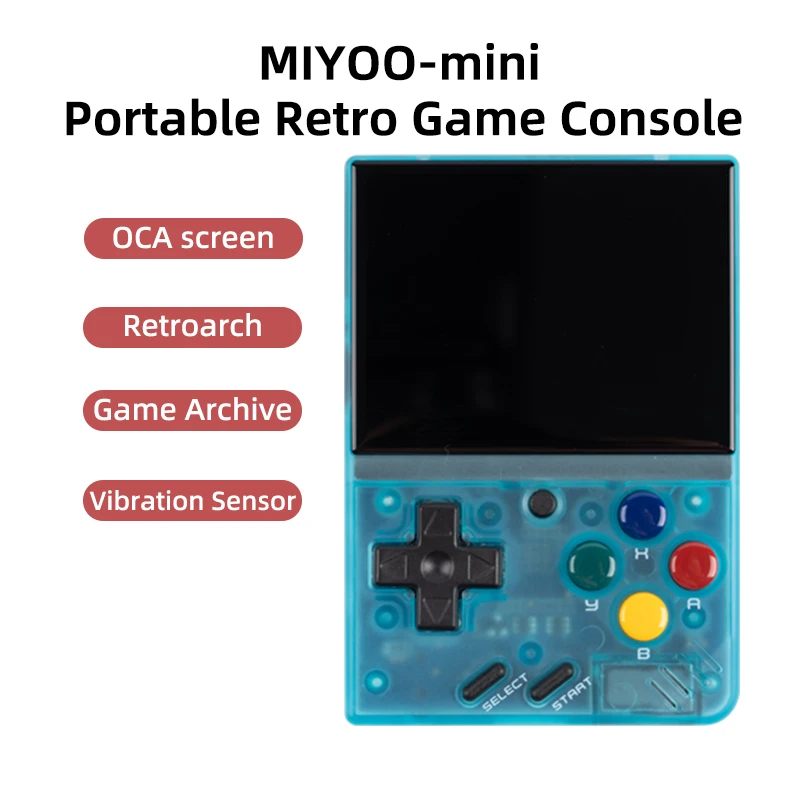 PeyBMIYOO MINI V4 PortableRetro Handheld Game Console 2 8Inch IPS Screen Video Game Consoles Linux System